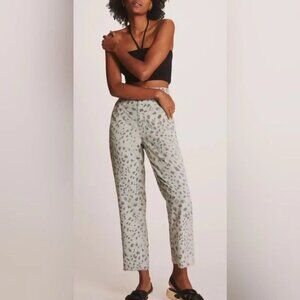 Cloth & Stone Frayed Straight-Leg Pant in Sz Small